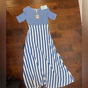 Matilda Jane NWT stripe maxi dress